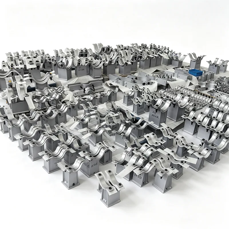 Rozsdamentes acélból készült nyeregcsőtartók